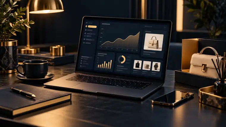 Product listings and store performance analytics