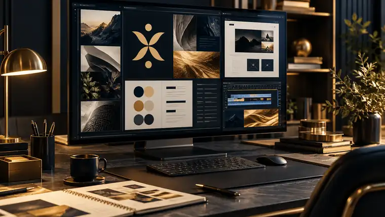 Camera, smartphone and editing setup for social media production